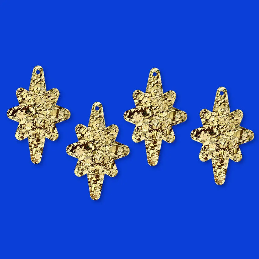 © Bright Stars - 2 Pair Set -2 sizes