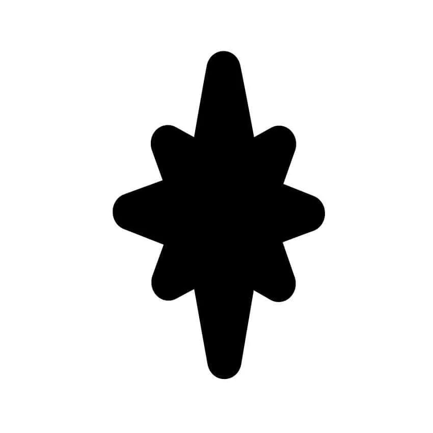 © Bright Stars - 2 Pair Set -2 sizes