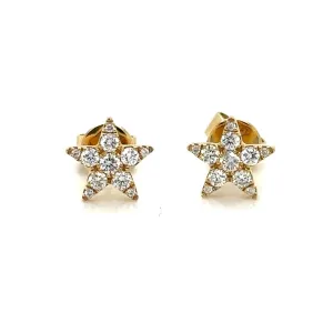 0.31ct tw Diamond Star Stud Earrings
