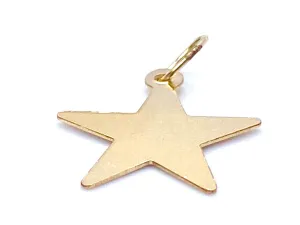 14KGF Star Charm , Sku#1456-C
