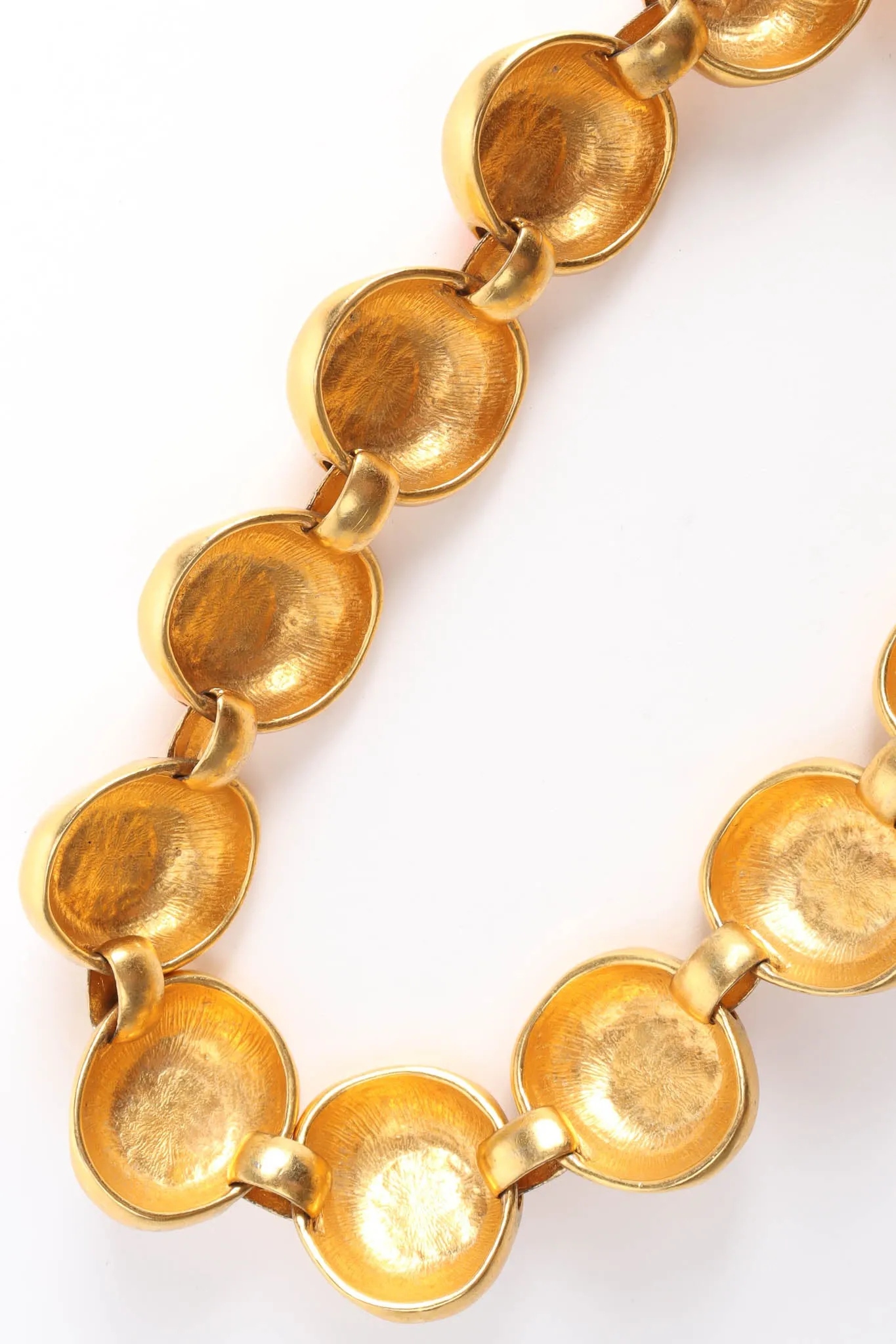1980s Rock Rhinestone Necklace