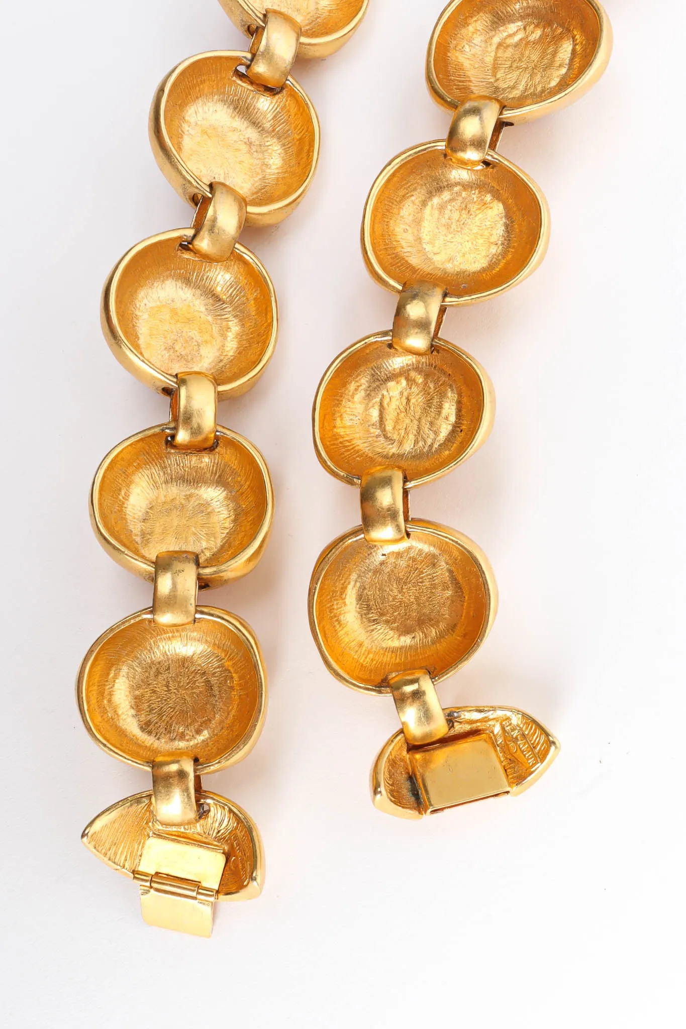 1980s Rock Rhinestone Necklace
