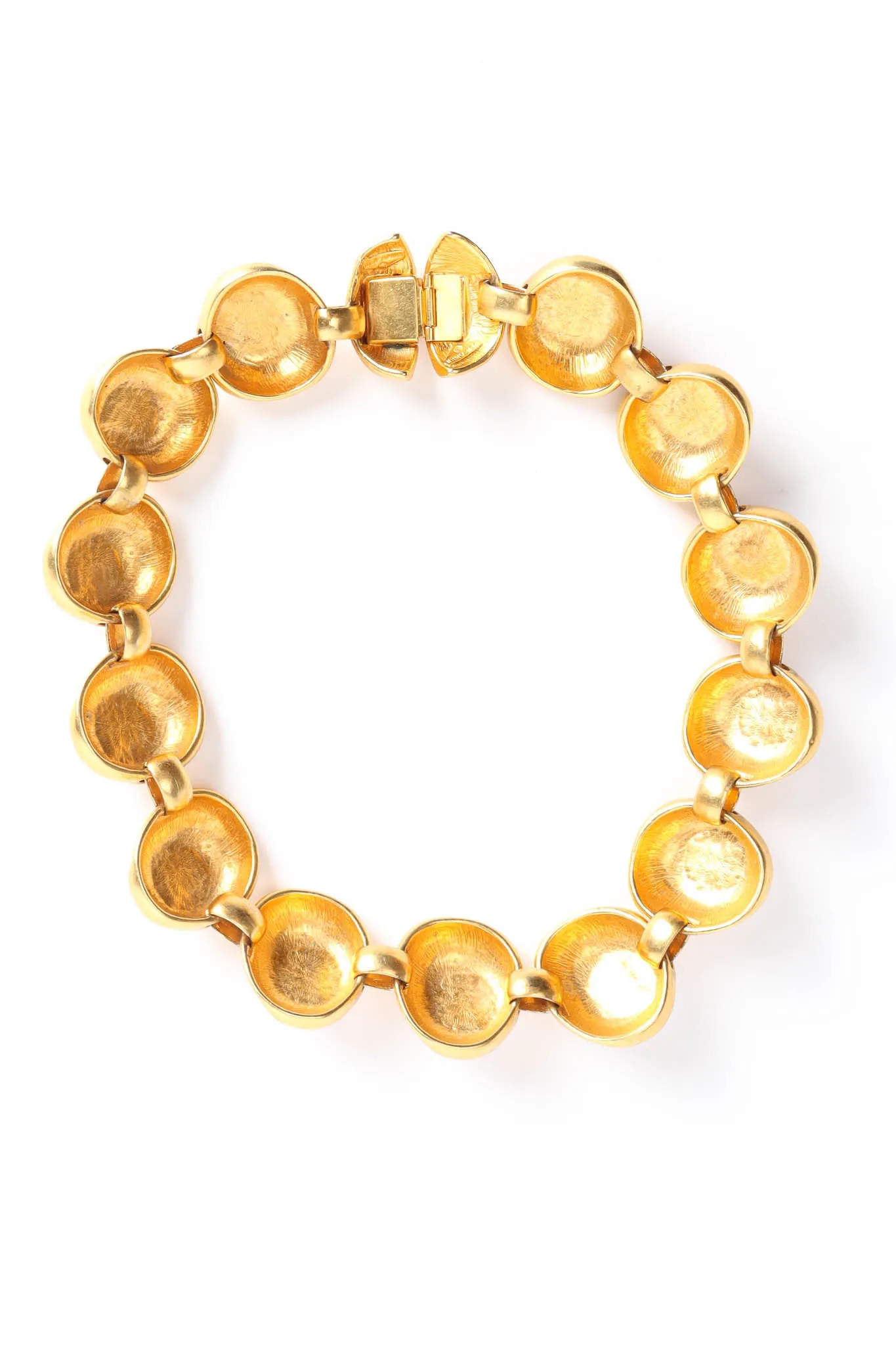 1980s Rock Rhinestone Necklace
