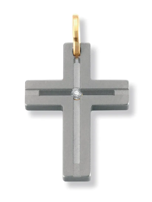 31317-01 TeNo Titanium Pendant (choose chain separately)