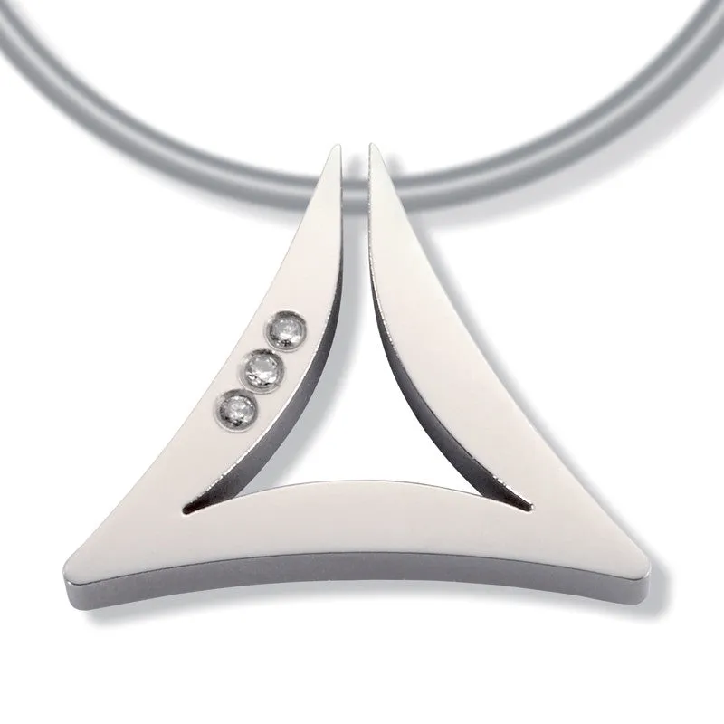 31381-02 TeNo Titanium Pendant (choose chain separately)