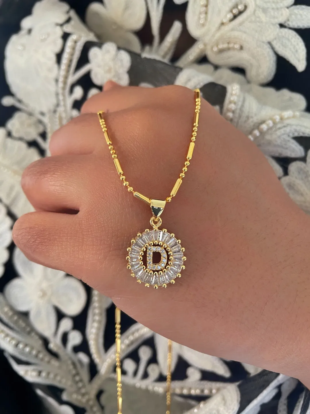 A-Z Personalized Locket Pendant | Custom Letter Necklace | All Alphabets