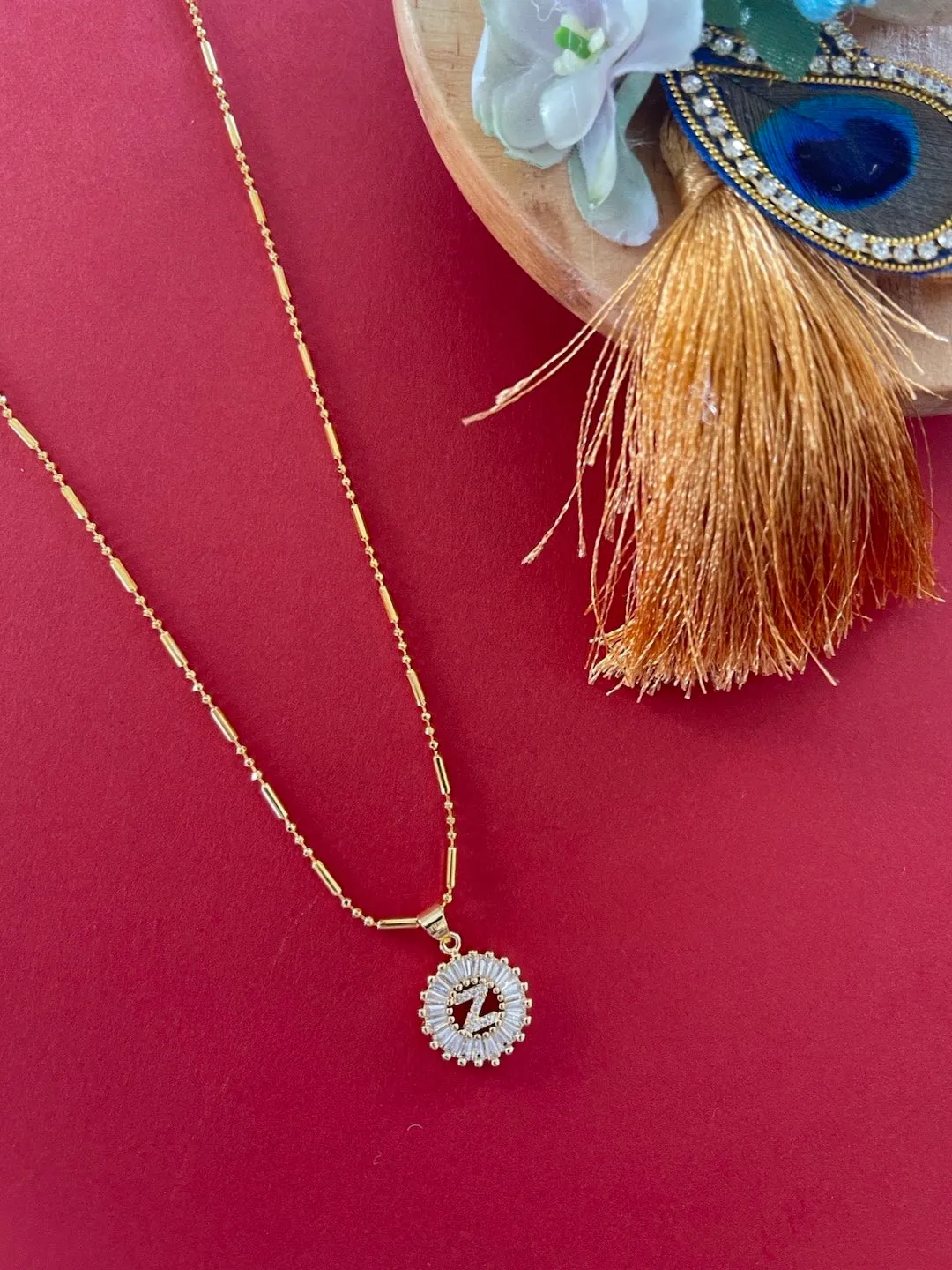 A-Z Personalized Locket Pendant | Custom Letter Necklace | All Alphabets