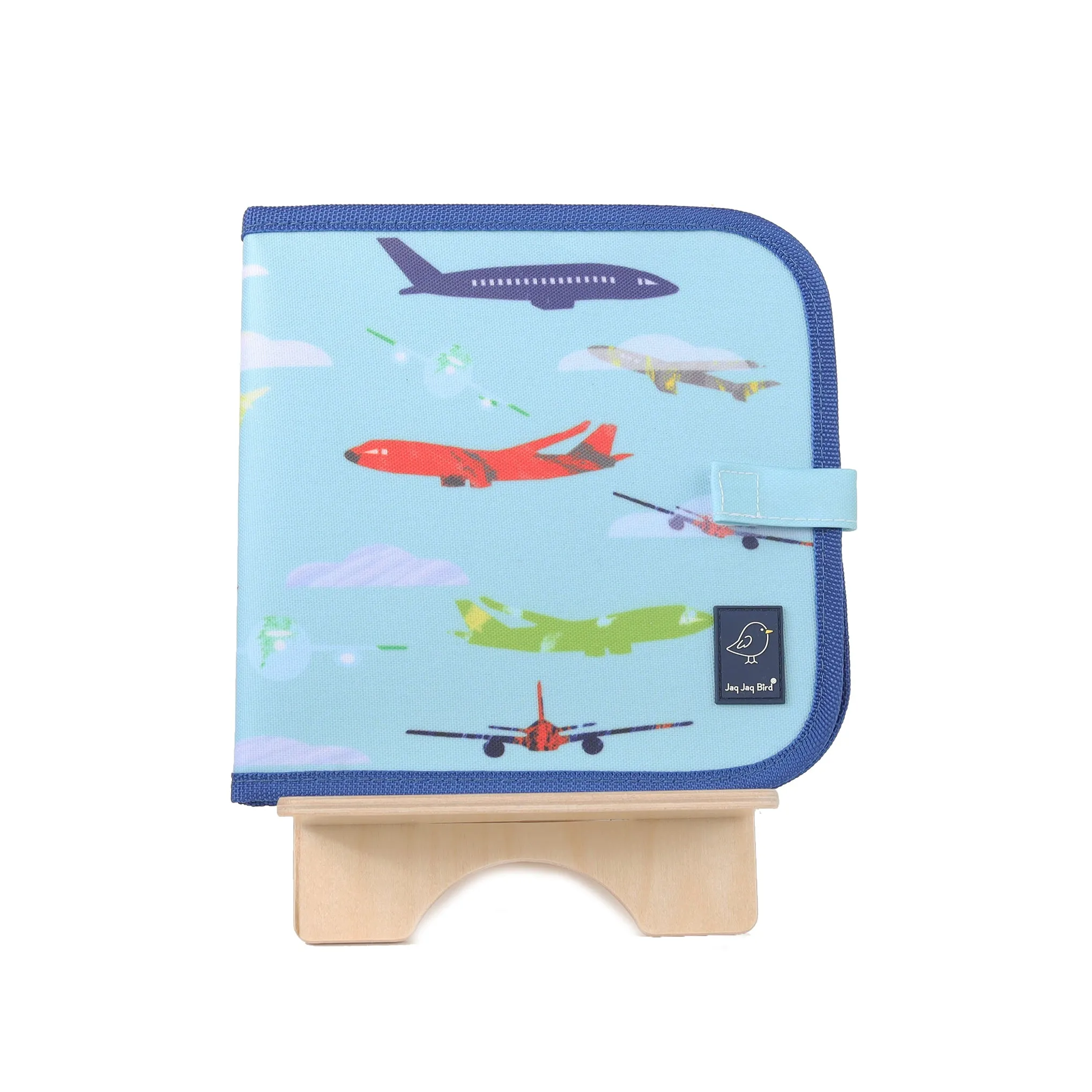 Airplane Reusable Dry Erase, Wipe Clean Activity Book