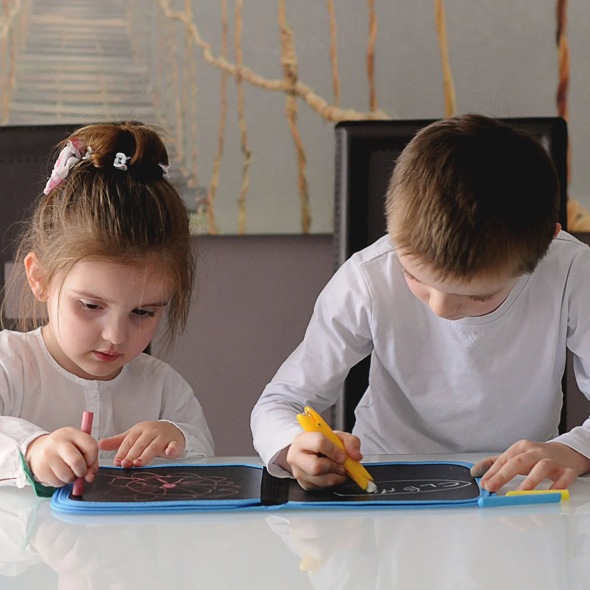Airplane Reusable Dry Erase, Wipe Clean Activity Book