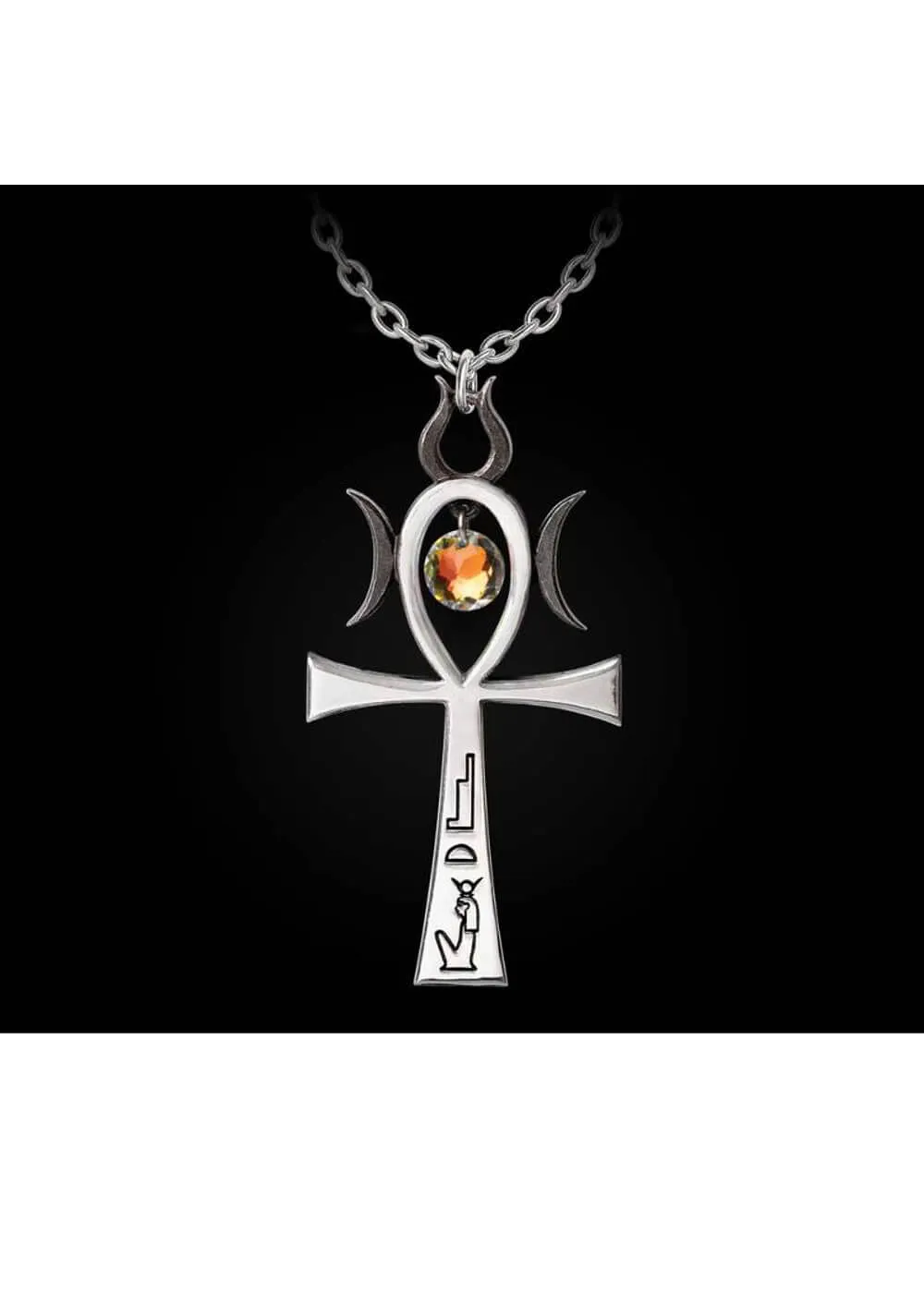 Alchemy Witch Ankh Of Menouthis Necklace