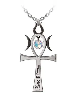 Alchemy Witch Ankh Of Menouthis Necklace