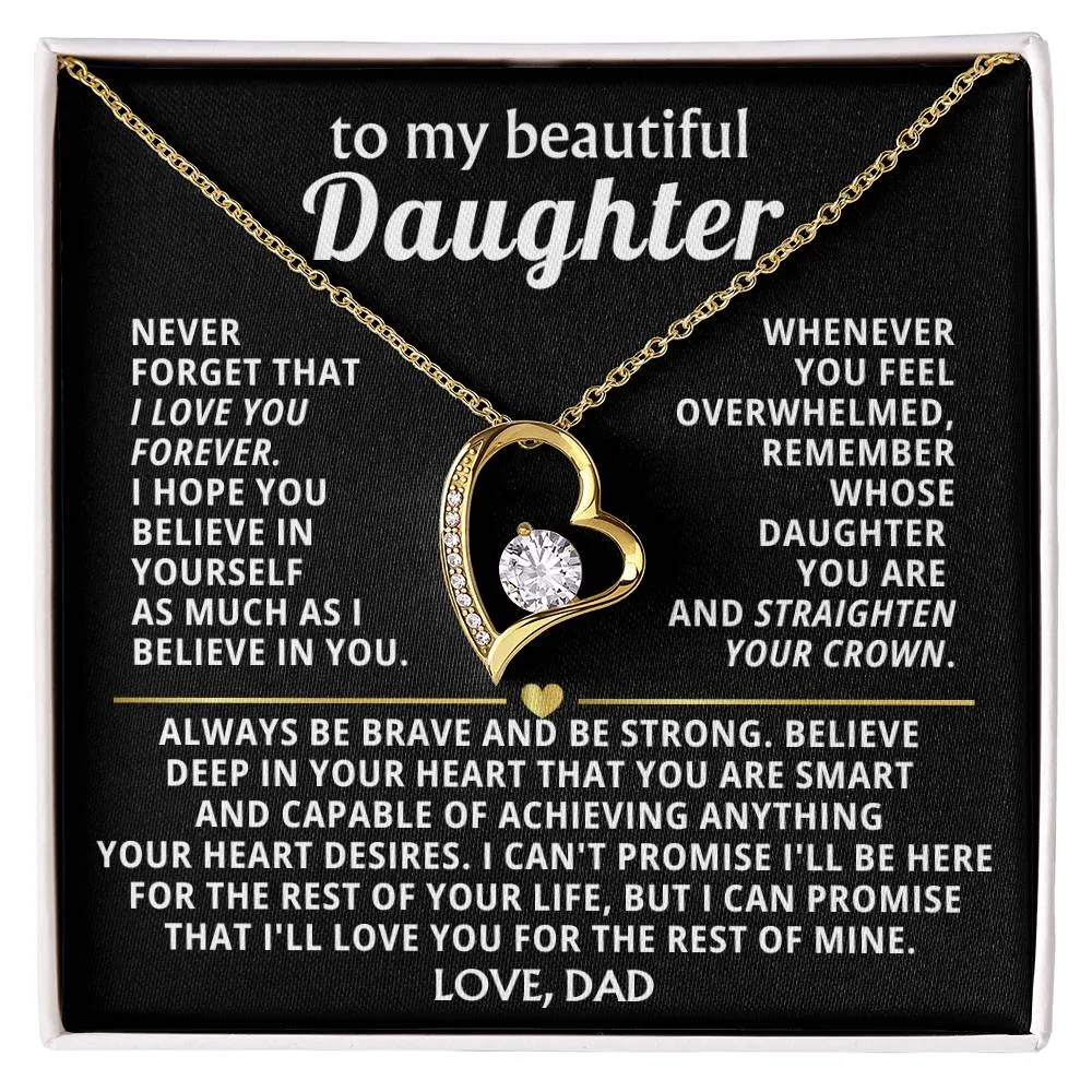 (Almost Gone) TO MY DEAREST DAUGHTER - You are smart and capable of achieving anything