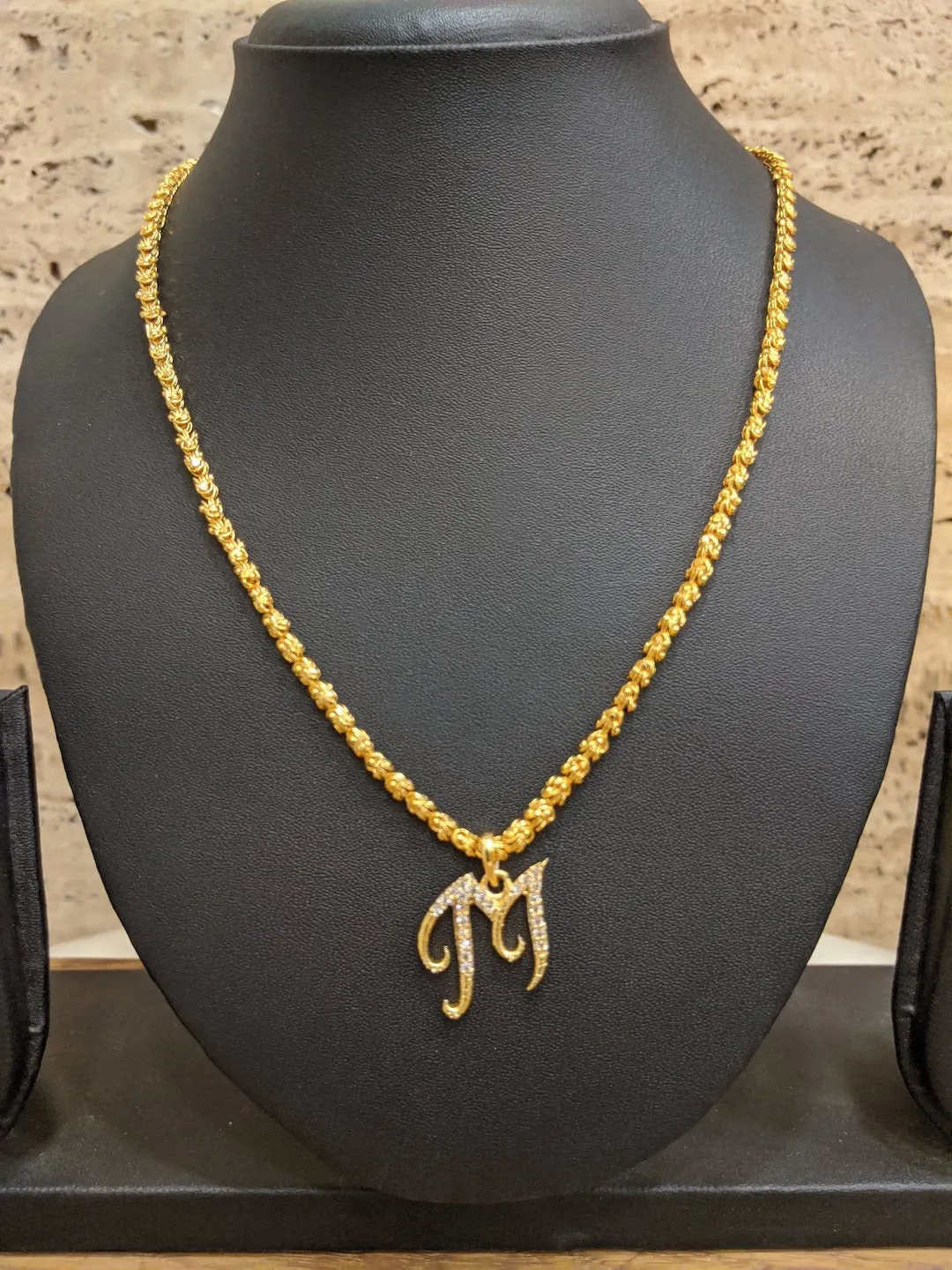Alphabet A-Z Custom Letter Name Necklace