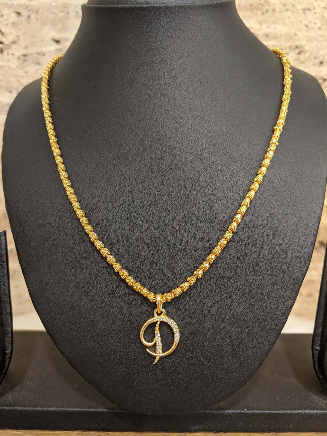 Alphabet A-Z Custom Letter Name Necklace