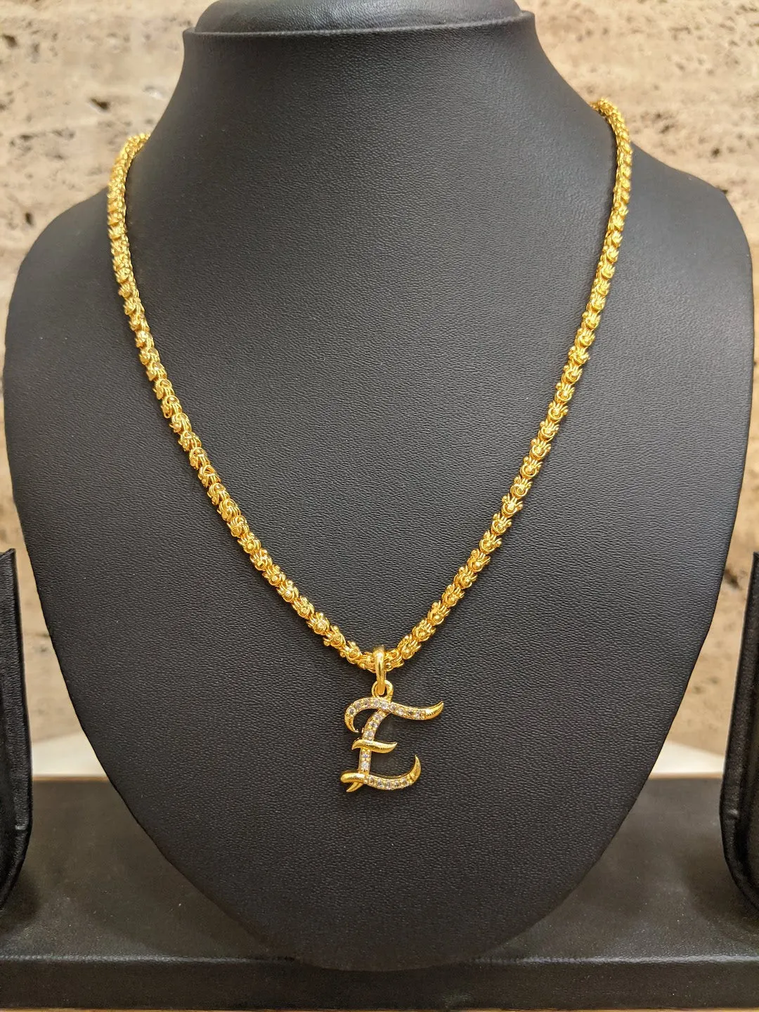 Alphabet A-Z Custom Letter Name Necklace