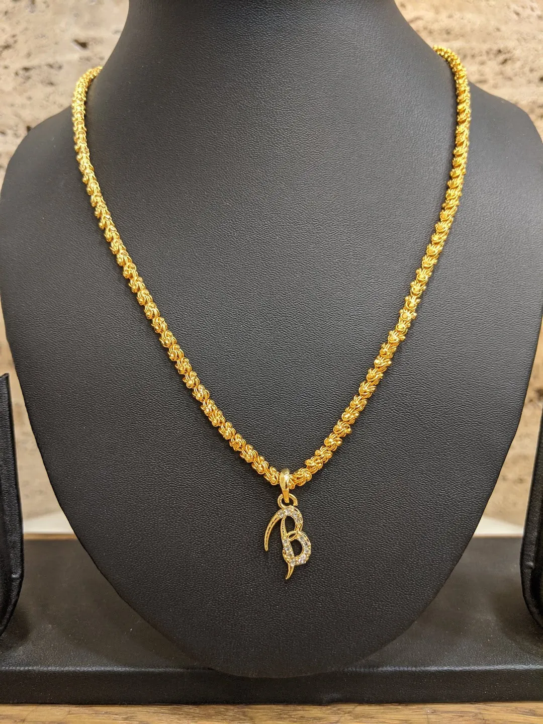 Alphabet A-Z Custom Letter Name Necklace