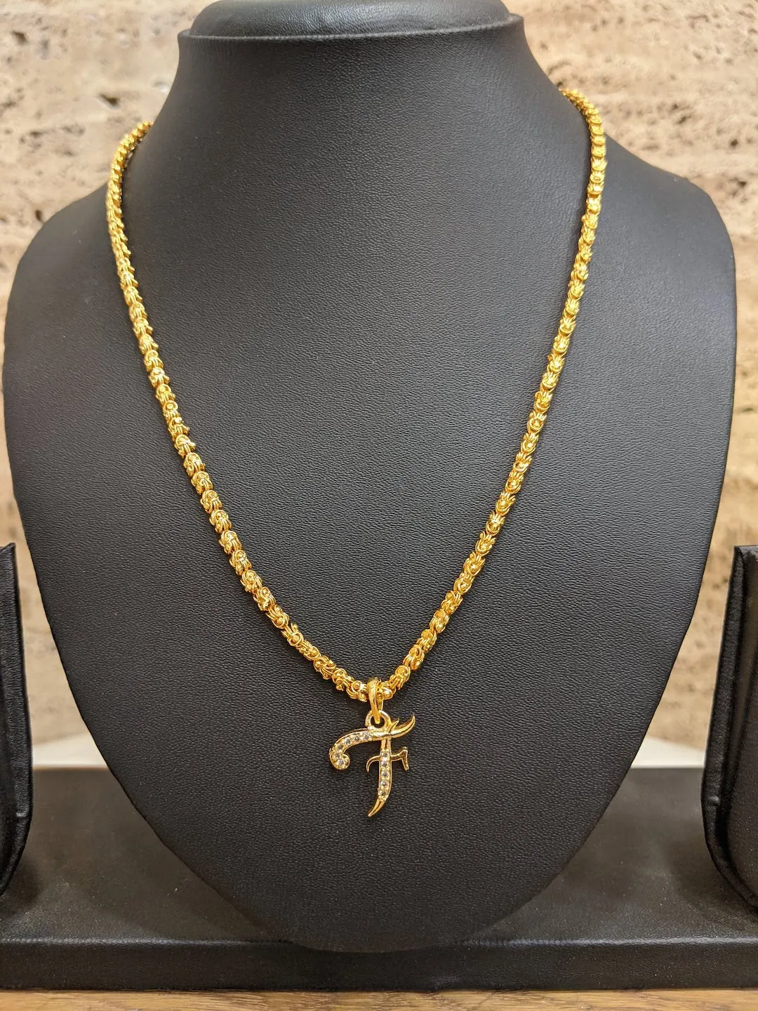 Alphabet A-Z Custom Letter Name Necklace