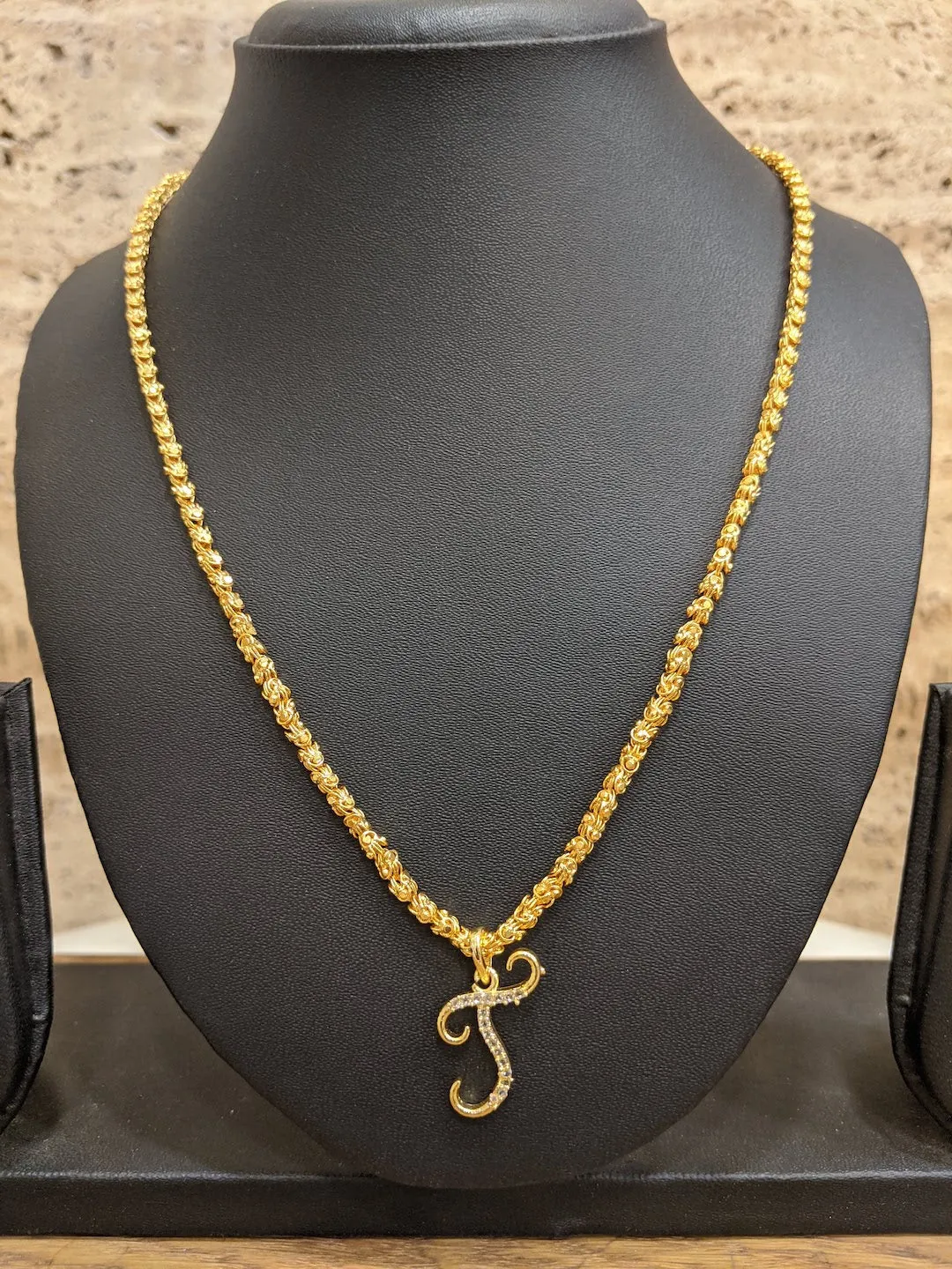 Alphabet A-Z Custom Letter Name Necklace