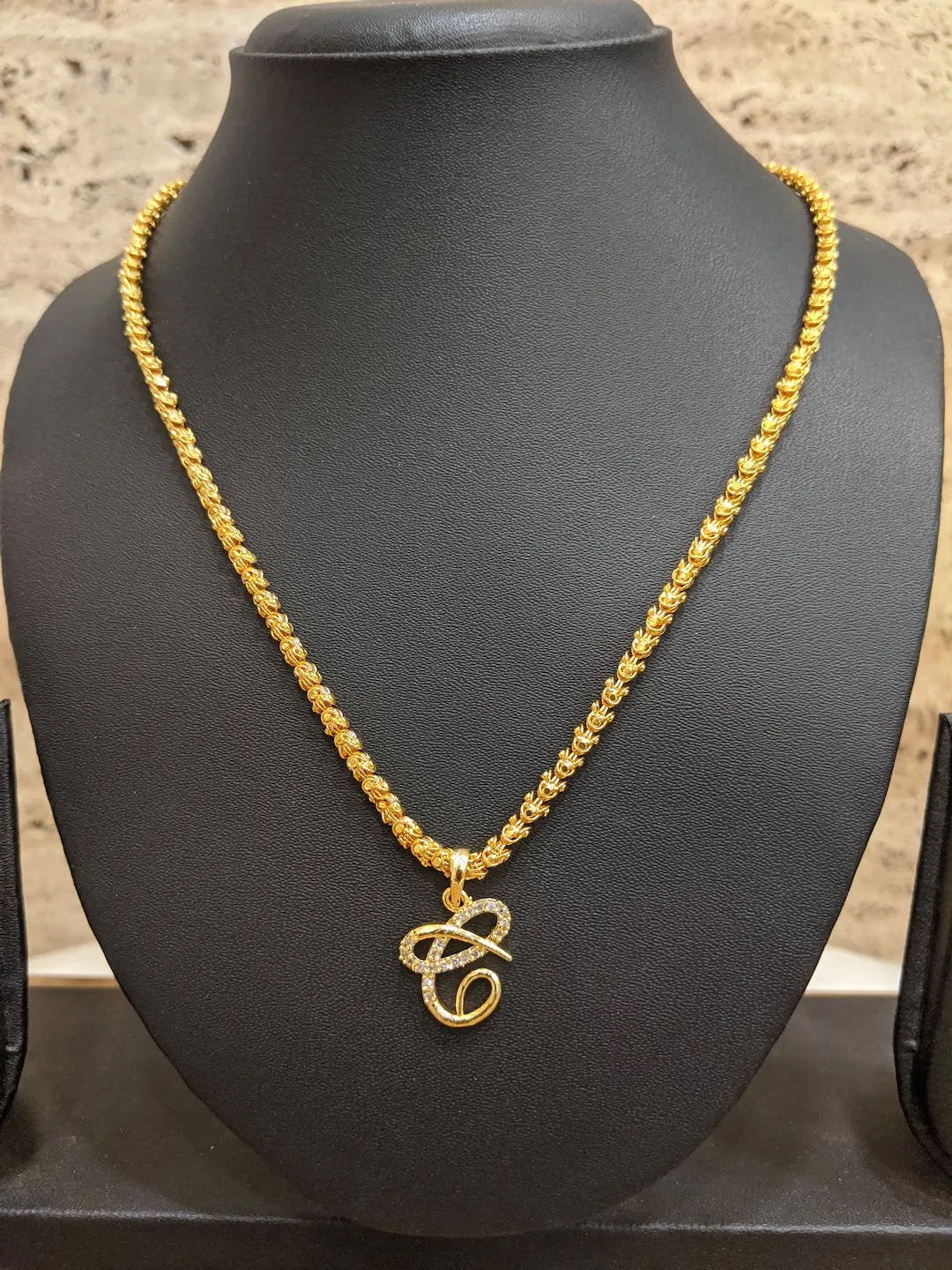 Alphabet A-Z Custom Letter Name Necklace