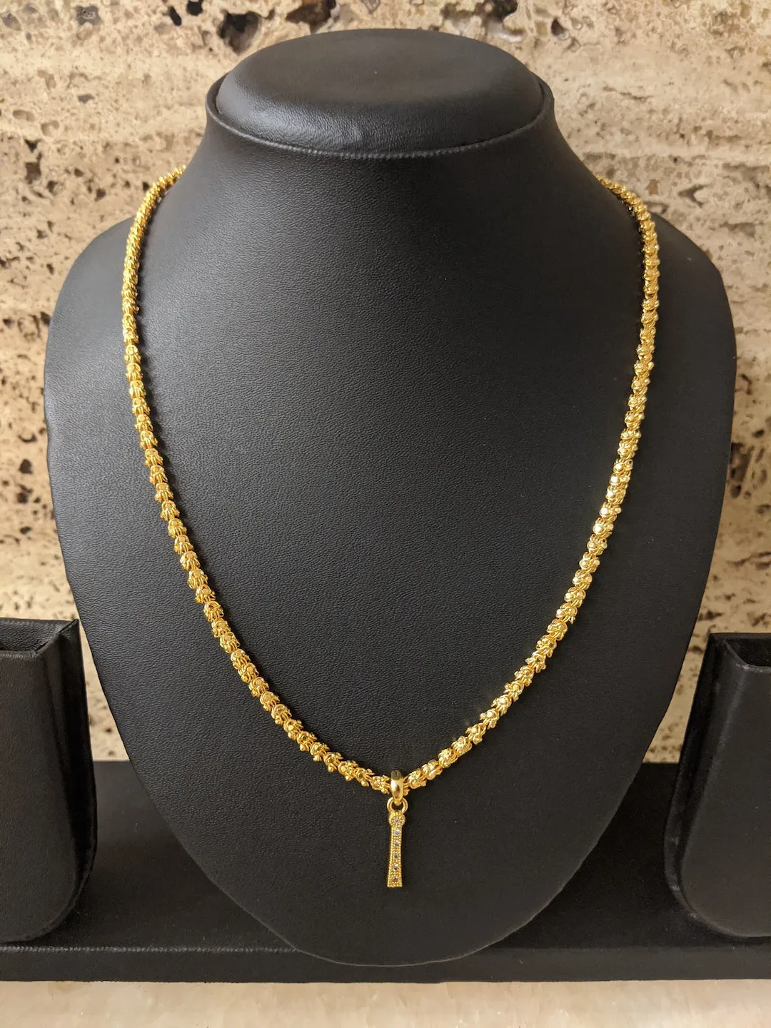 Alphabet A-Z Custom Letter Name Necklace
