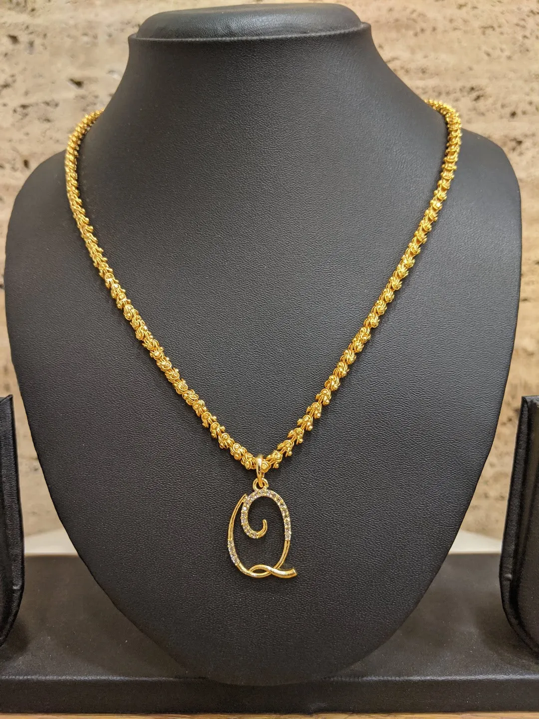 Alphabet A-Z Custom Letter Name Necklace