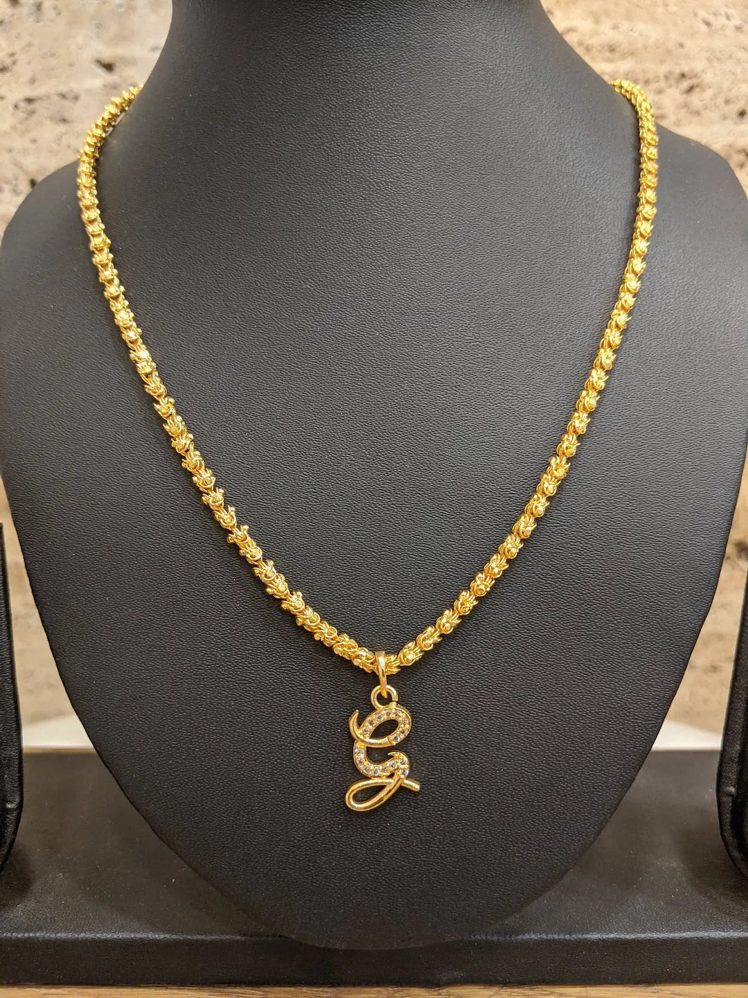 Alphabet A-Z Custom Letter Name Necklace