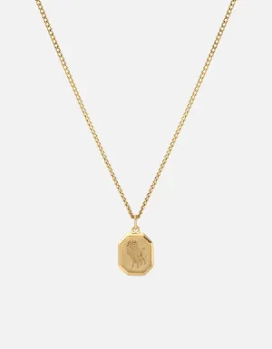 Aries Nyle Necklace, Gold Vermeil