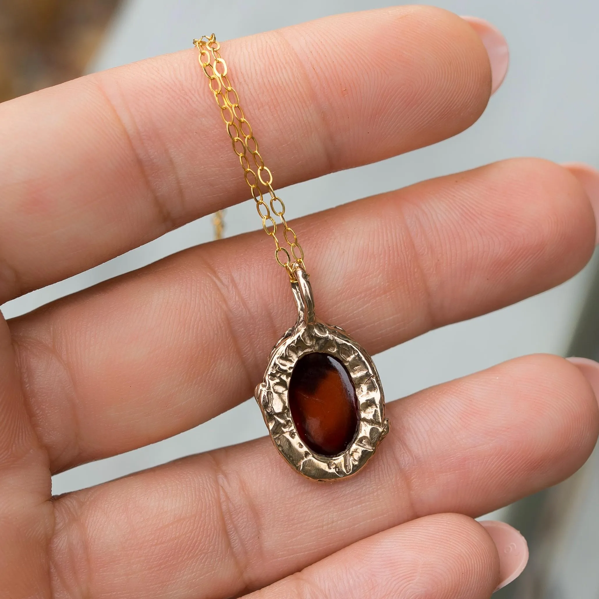 ASPEN Garnet Pendant
