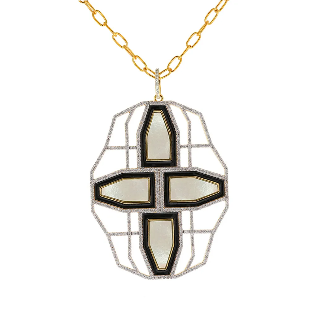 Aurora Dawn Pendant - Mother of Pearl