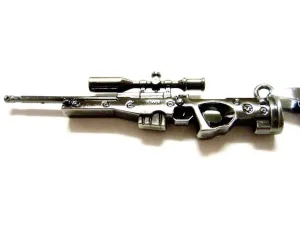AWP Scoped Rifle Pendant Necklace