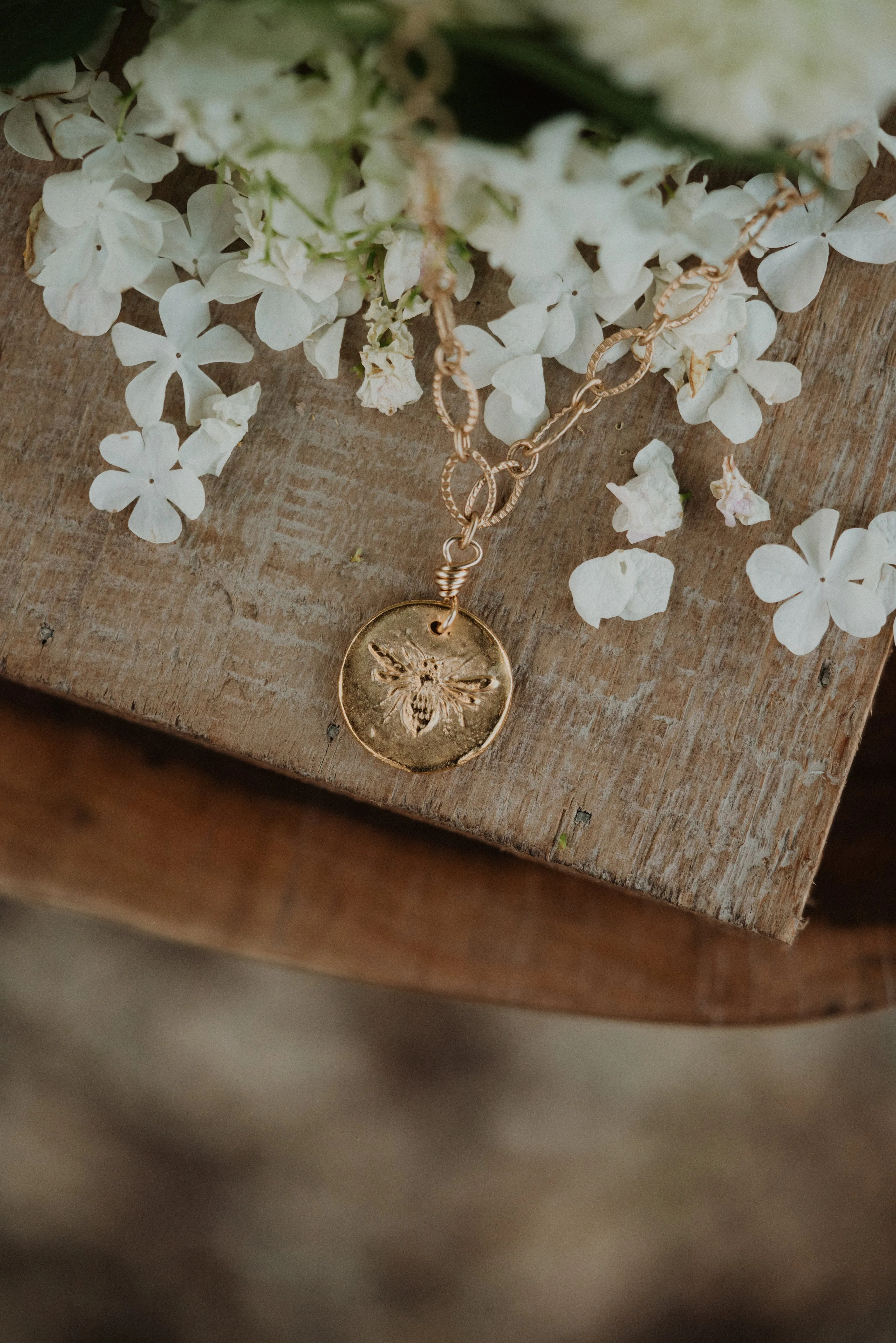 Bee Necklace | #3 | Gold