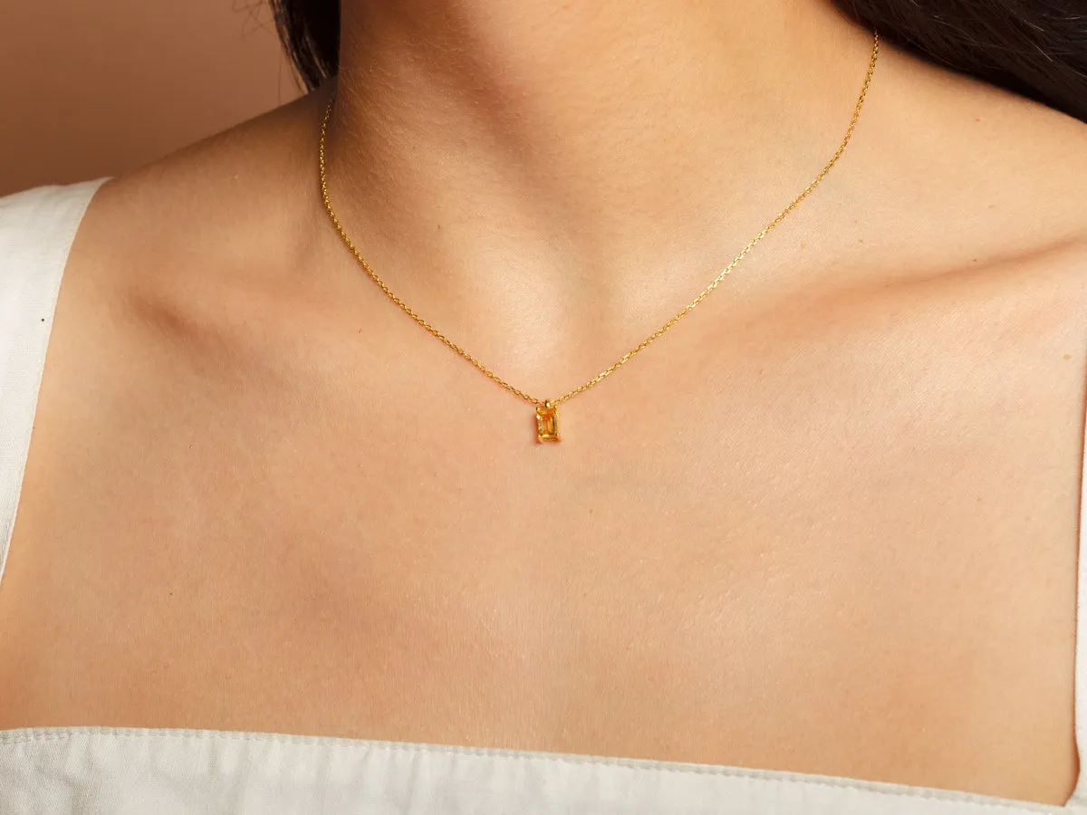 Birthstone Necklace - November