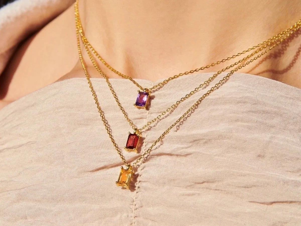 Birthstone Necklace - November