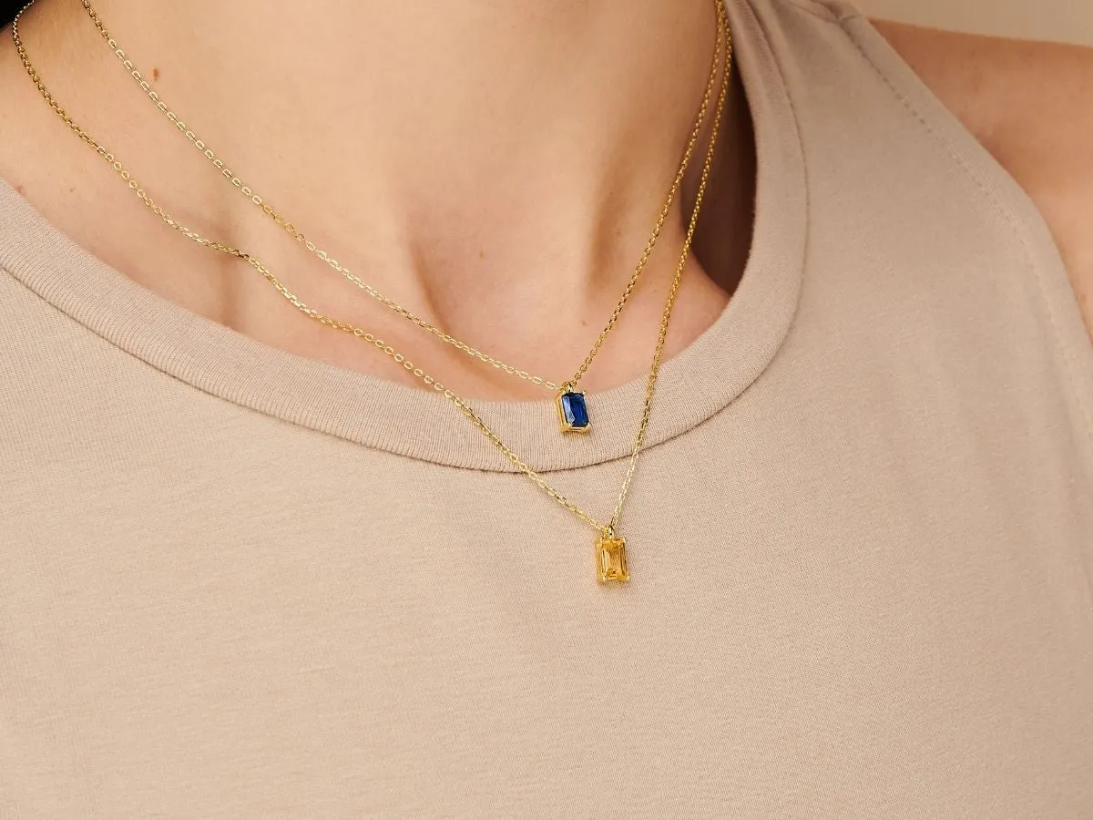 Birthstone Necklace - November