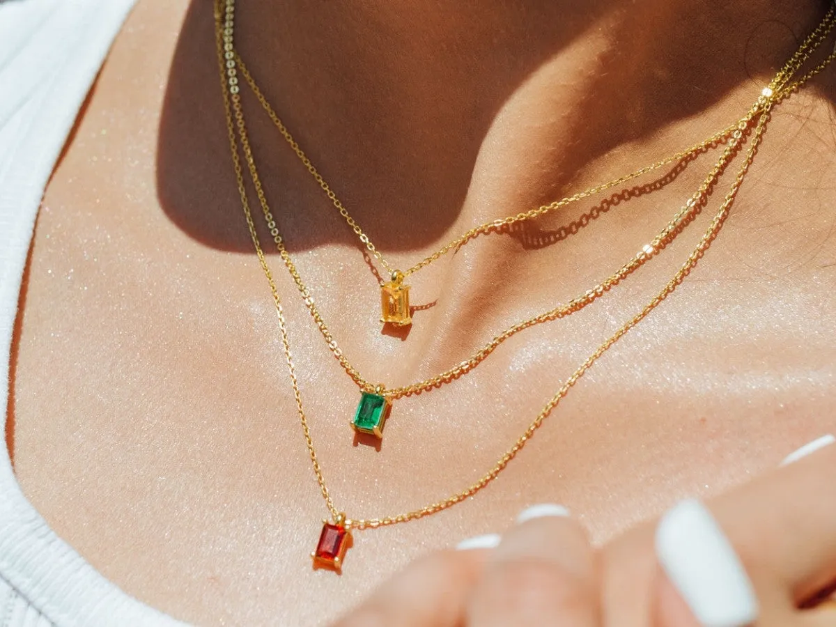 Birthstone Necklace - November