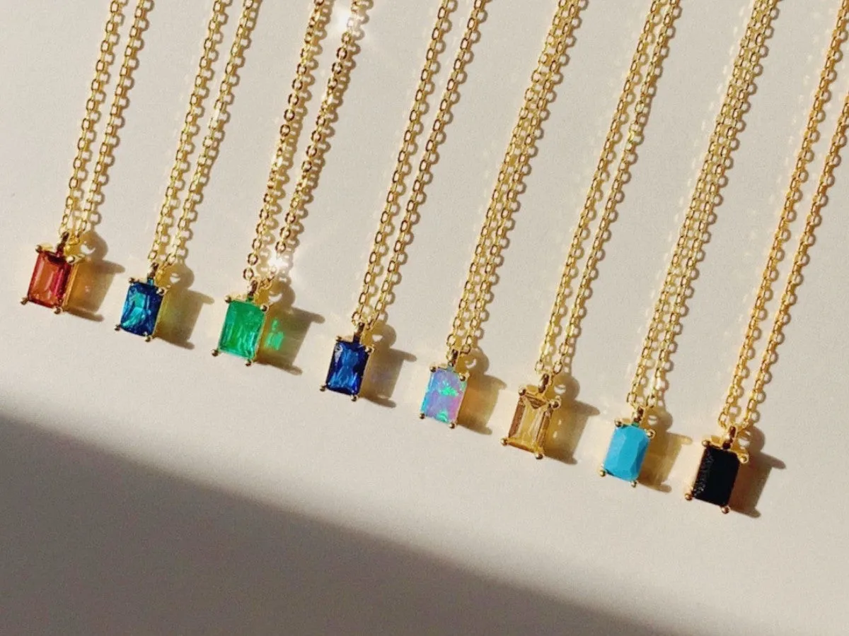 Birthstone Necklace - November