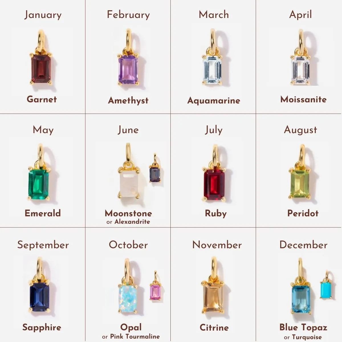 Birthstone Necklace - November