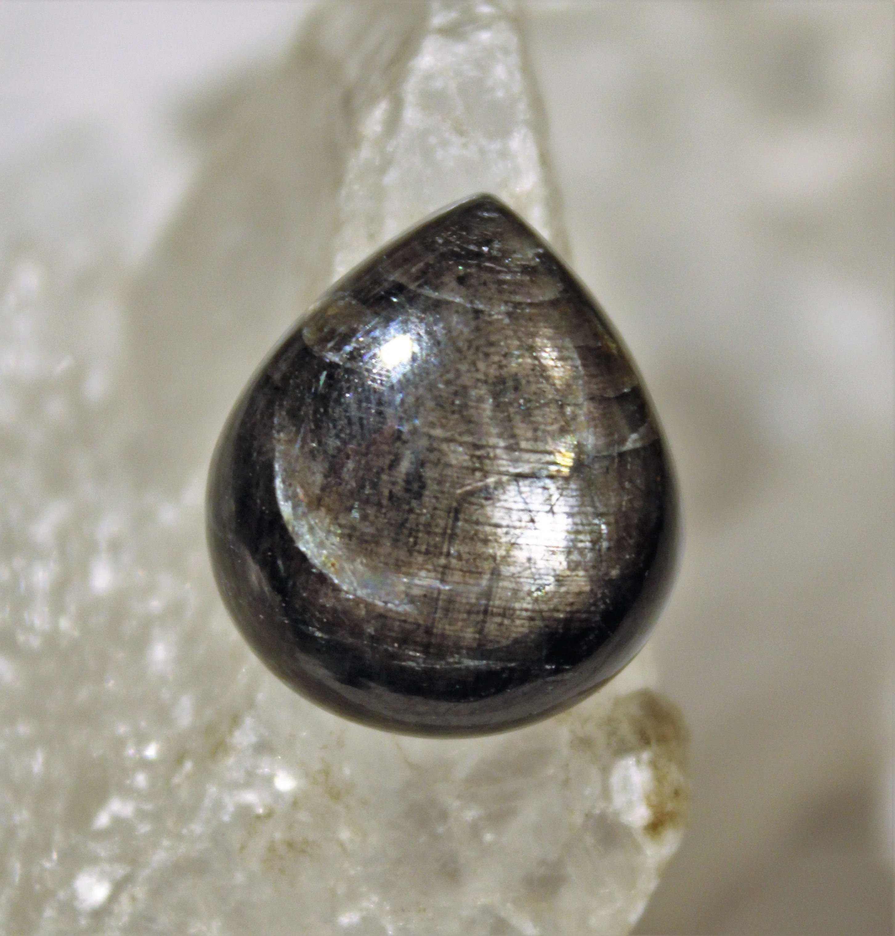 Black Star Sapphire Cabochon