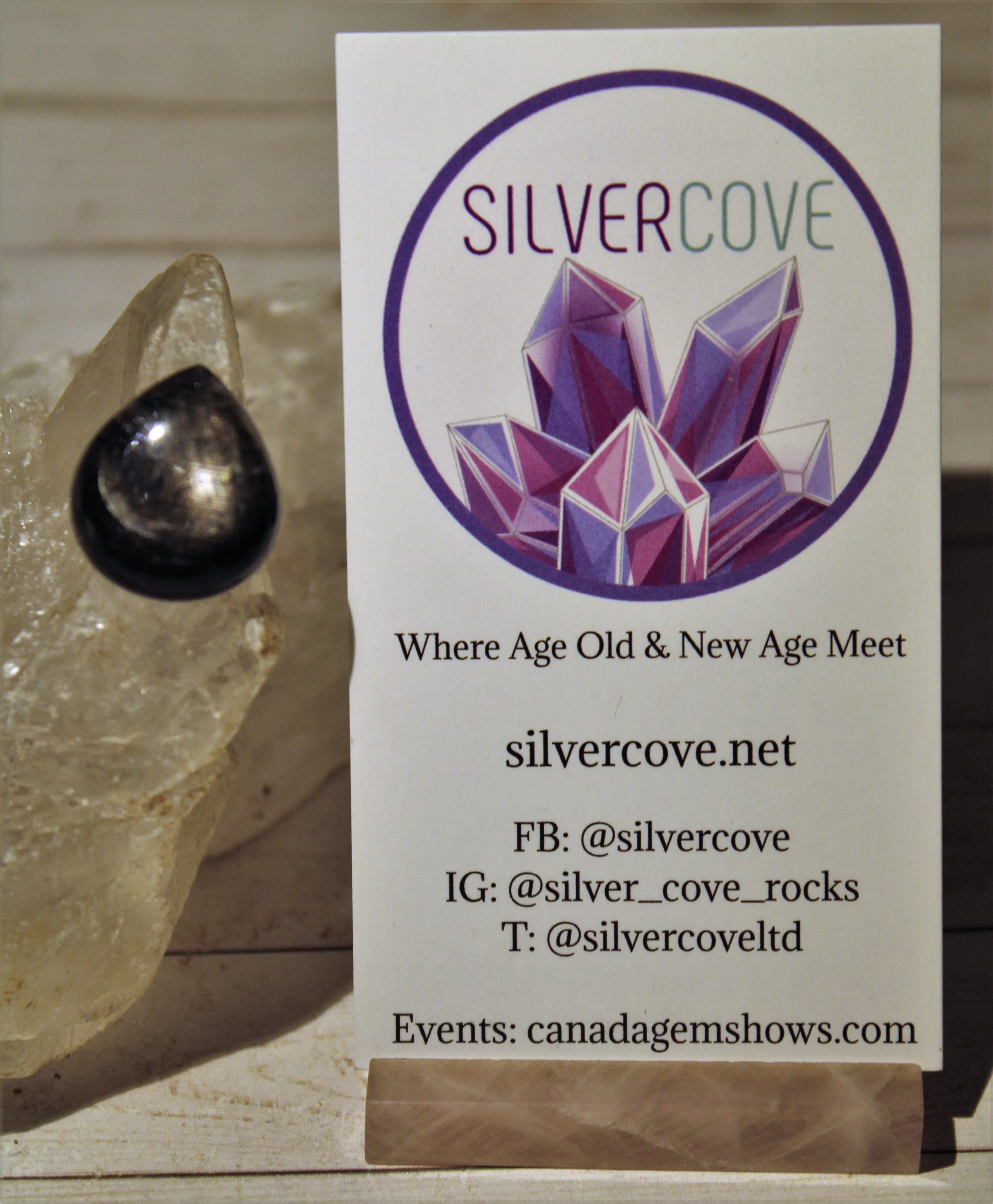 Black Star Sapphire Cabochon