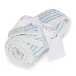 Blue Wave Burp Cloth