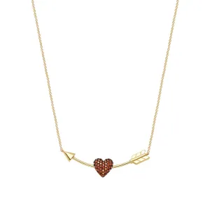 Bright Star Crush Silver Pendant Necklace