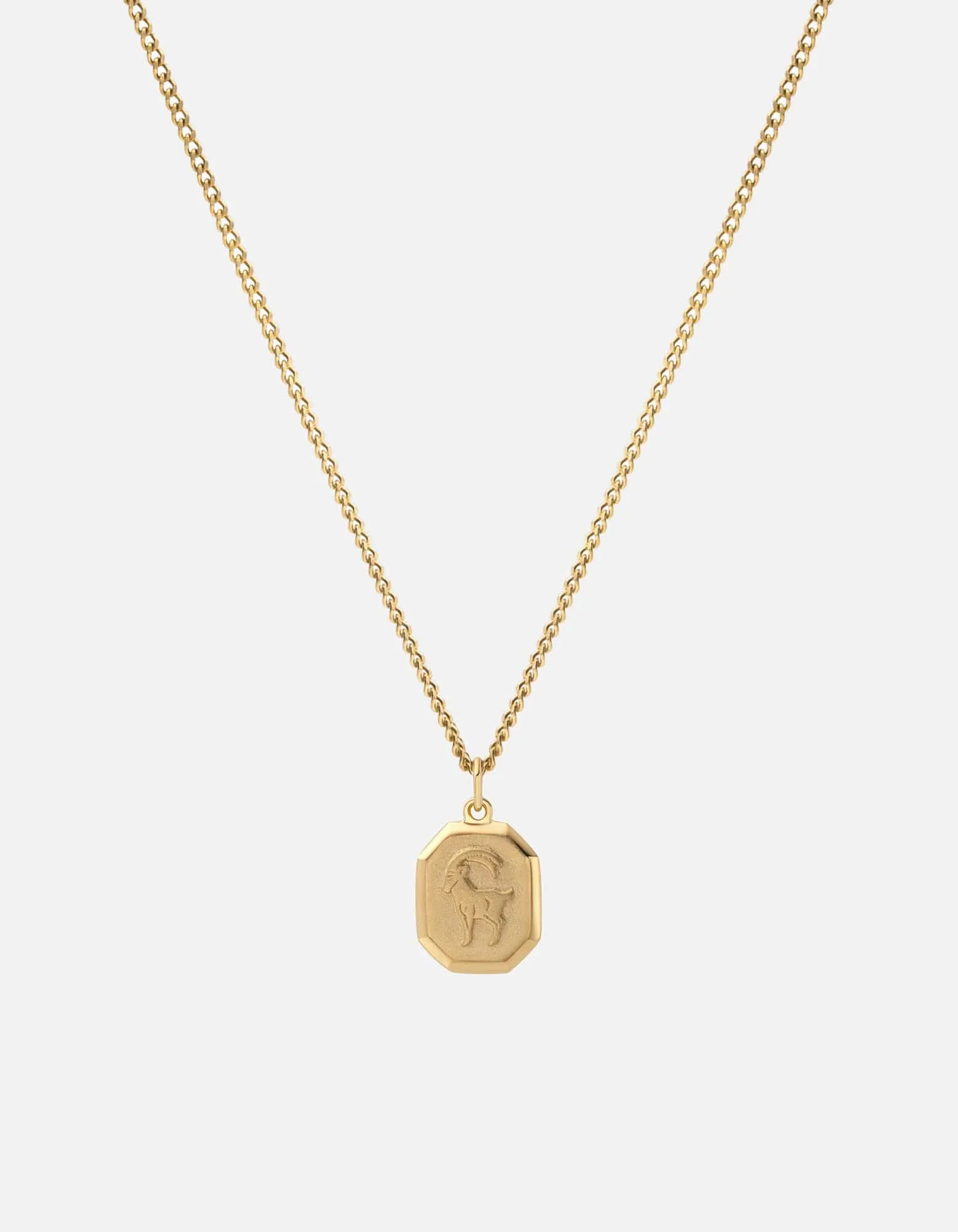 Capricorn Nyle Necklace, Gold Vermeil