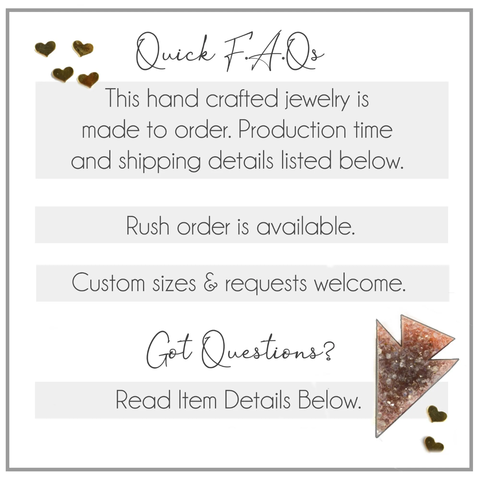 Citrine Charm Necklace