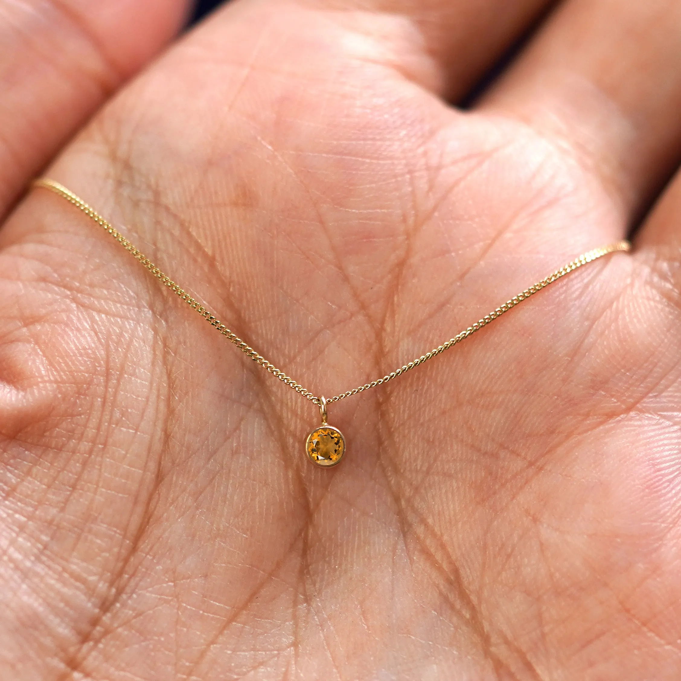 Citrine Necklace