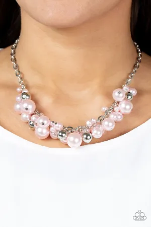 Classical Culture - Pink Necklace - Paparazzi Accessories
