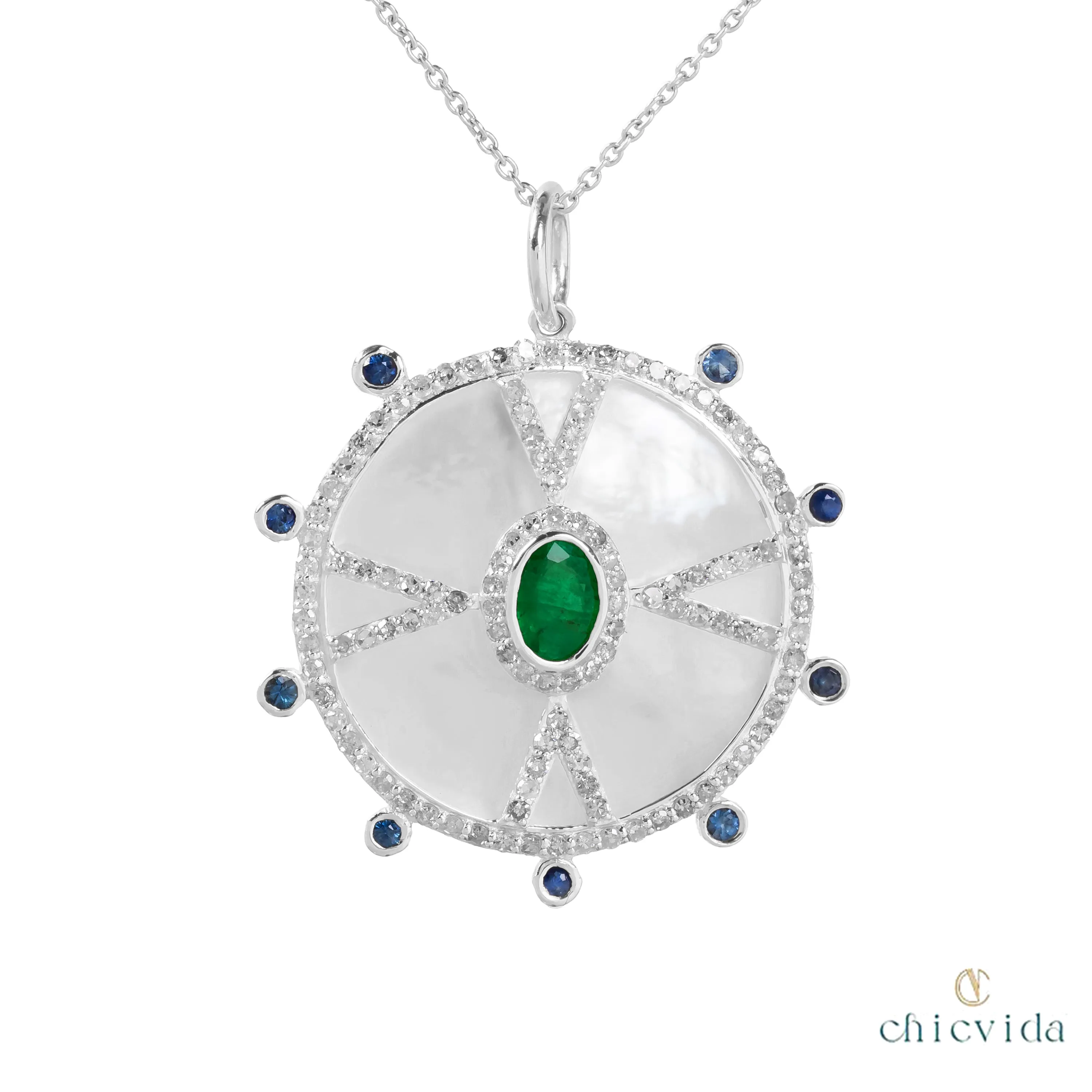 Classical Mother Of Pearl Pendant
