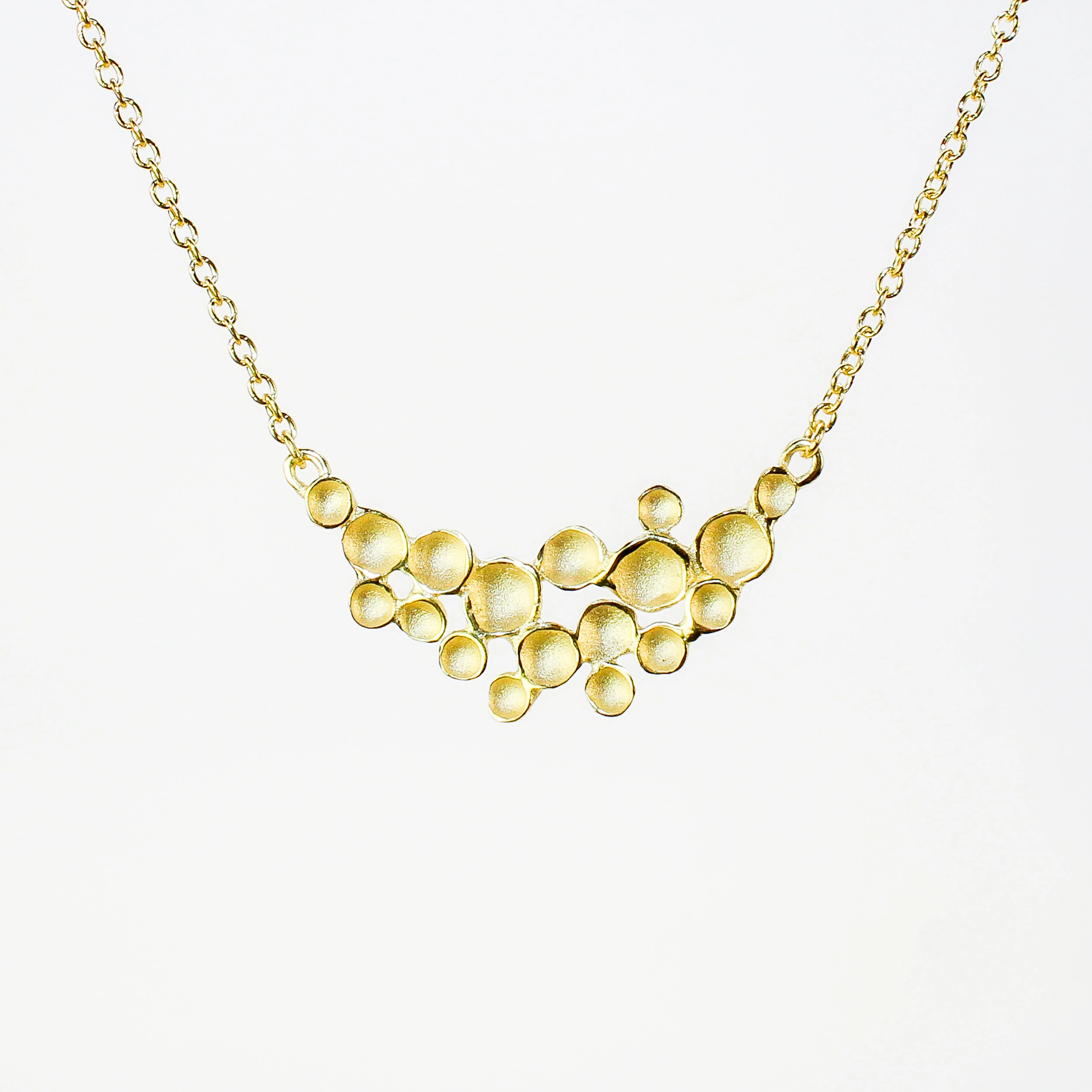 Crescent Champagne Pendant in 18k Gold Vermeil by Sarah Richardson
