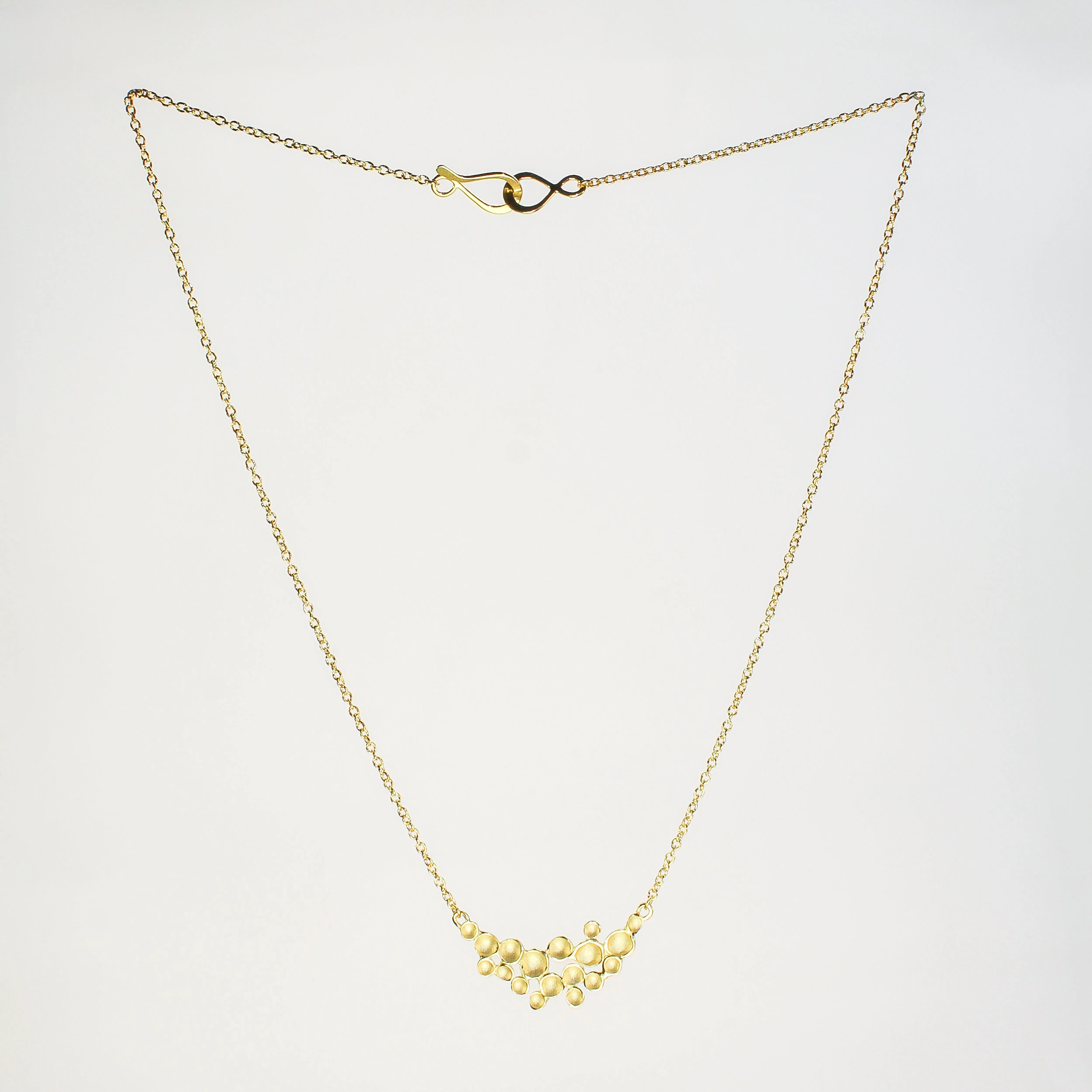 Crescent Champagne Pendant in 18k Gold Vermeil by Sarah Richardson