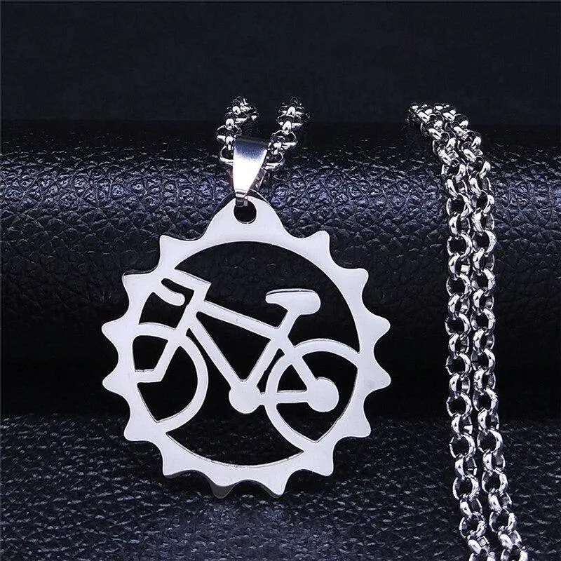 Cycolinks Bicycle Sprocket Necklace BOGOF