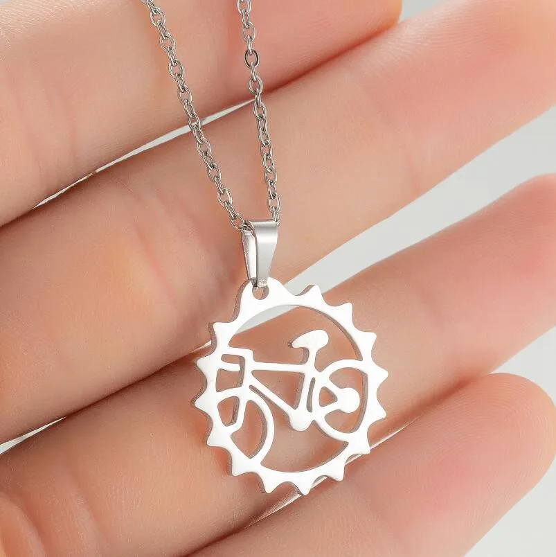 Cycolinks Bicycle Sprocket Necklace BOGOF